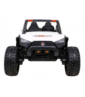 Voiture électrique 2 places 24V Buggy SX-1928 Blanc - Pack Luxe