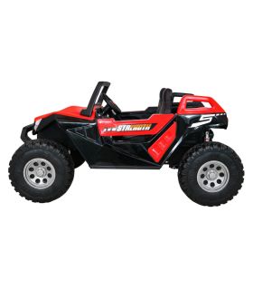 Voiture électrique 2 places 24V Buggy SX-1928 Rouge - Pack Luxe