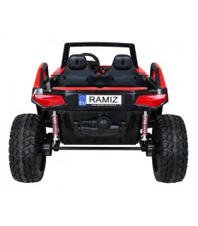 Voiture électrique 2 places 24V Buggy SX-1928 Rouge - Pack Luxe