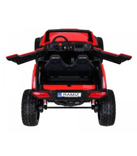 Voiture électrique 2 places 24V Buggy SX-1928 Rouge - Pack Luxe