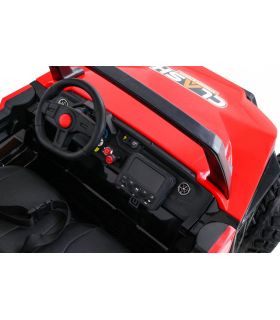 Voiture électrique 2 places 24V Buggy SX-1928 Rouge - Pack Luxe