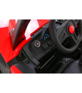 Voiture électrique 2 places 24V Buggy SX-1928 Rouge - Pack Luxe