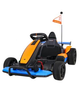 Kart électrique McLaren 24V Drift Orange