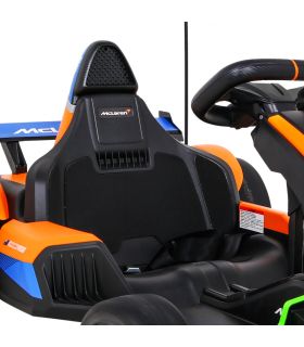 Kart électrique McLaren 24V Drift Orange