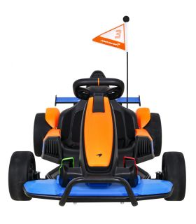 Kart électrique McLaren 24V Drift Orange
