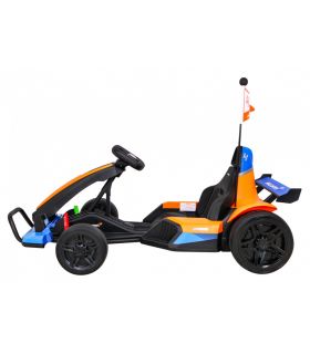 Kart électrique McLaren 24V Drift Orange