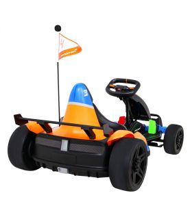 Kart électrique McLaren 24V Drift Orange
