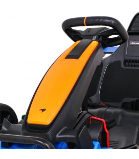Kart électrique McLaren 24V Drift Orange