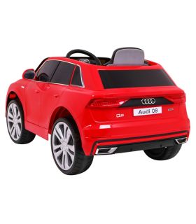 Voiture électrique 12V Audi Q8 Rouge - Pack Luxe