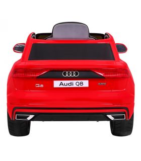 Voiture électrique 12V Audi Q8 Rouge - Pack Luxe