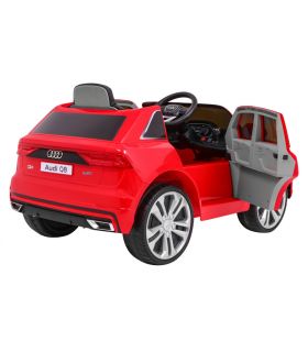 Voiture électrique 12V Audi Q8 Rouge - Pack Luxe