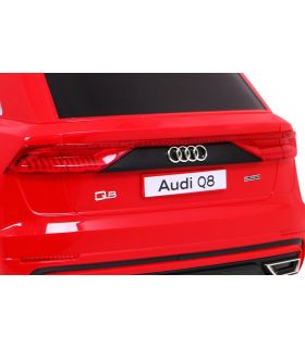 Voiture électrique 12V Audi Q8 Rouge - Pack Luxe