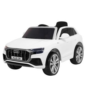 Voiture électrique 12V Audi Q8 Blanche - Pack Luxe