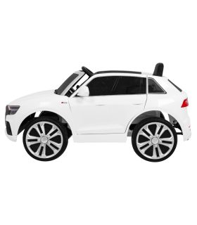 Voiture électrique 12V Audi Q8 Blanche - Pack Luxe