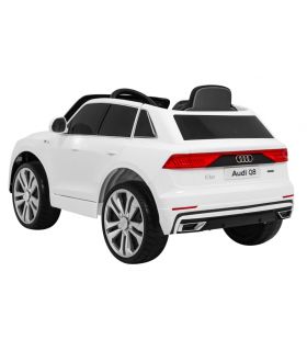 Voiture électrique 12V Audi Q8 Blanche - Pack Luxe
