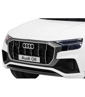 Voiture électrique 12V Audi Q8 Blanche - Pack Luxe