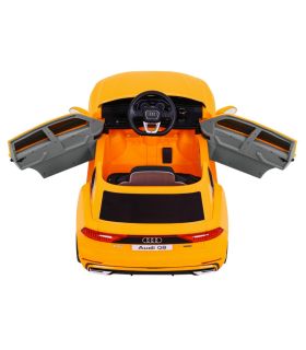 Voiture électrique 12V Audi Q8 Jaune - Pack Luxe
