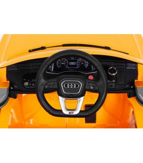 Voiture électrique 12V Audi Q8 Jaune - Pack Luxe