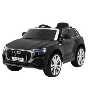Voiture électrique 12V Audi Q8 Noire - Pack Luxe