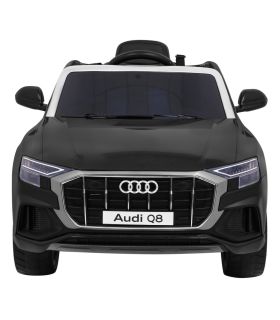 Voiture électrique 12V Audi Q8 Noire - Pack Luxe