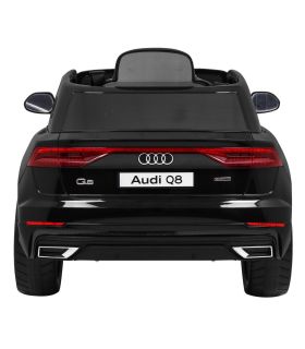 Voiture électrique 12V Audi Q8 Noire - Pack Luxe