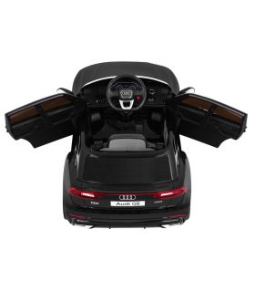 Voiture électrique 12V Audi Q8 Noire - Pack Luxe
