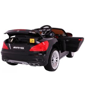 Voiture électrique 12V Mercedes SL65 Noire - Pack Luxe
