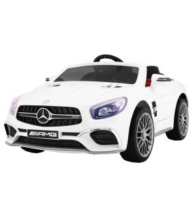 Voiture électrique 12V Mercedes SL65 Blanche - Pack Luxe