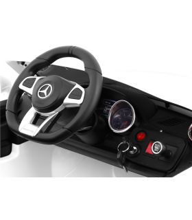 Voiture électrique 12V Mercedes SL65 Blanche - Pack Luxe