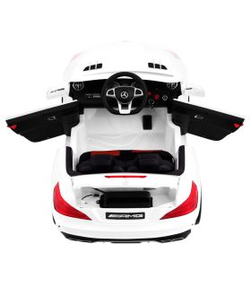 Voiture électrique 12V Mercedes SL65 Blanche - Pack Luxe