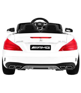 Voiture électrique 12V Mercedes SL65 Blanche - Pack Luxe