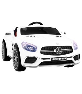 Voiture électrique 12V Mercedes SL65 Blanche - Pack Luxe