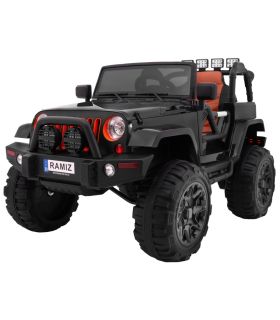 Voiture électrique 12V Jeep BDM0905 Noir - Pack Luxe