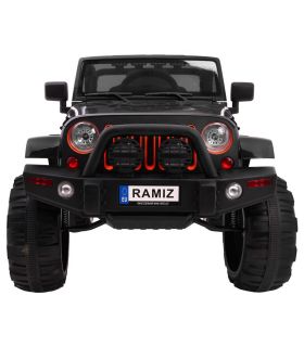 Voiture électrique 12V Jeep BDM0905 Noir - Pack Luxe