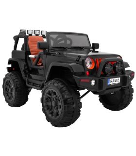 Voiture électrique 12V Jeep BDM0905 Noir - Pack Luxe