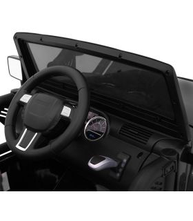 Voiture électrique 12V Jeep BDM0905 Noir - Pack Luxe