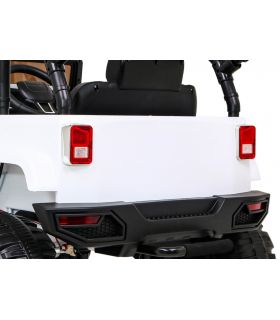 Voiture électrique 12V Jeep BDM0905 Blanche - Pack Luxe