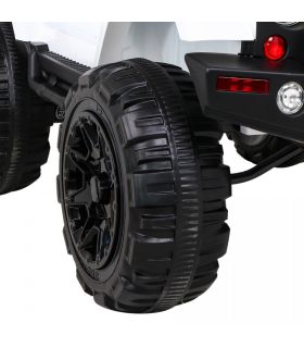 Voiture électrique 12V Jeep BDM0905 Blanche - Pack Luxe