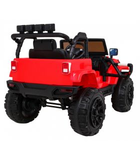 Voiture électrique 12V Jeep BDM0905 Rouge - Pack Luxe