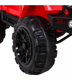 Voiture électrique 12V Jeep BDM0905 Rouge - Pack Luxe