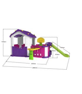 Maison de jardin 5 en 1 - CHD-356