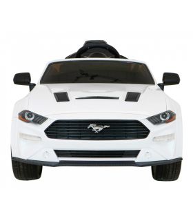 Voiture électrique 12V Ford Mustang Sport GT Blanche - Pack Luxe