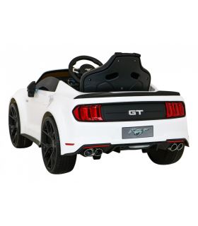 Voiture électrique 12V Ford Mustang Sport GT Blanche - Pack Luxe