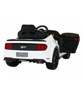 Voiture électrique 12V Ford Mustang Sport GT Blanche - Pack Luxe
