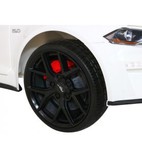 Voiture électrique 12V Ford Mustang Sport GT Blanche - Pack Luxe