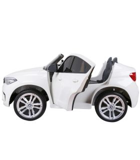 Voiture électrique 2 places 12V BMW X6 Blanche - Pack Luxe