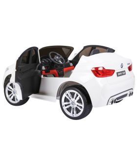 Voiture électrique 2 places 12V BMW X6 Blanche - Pack Luxe