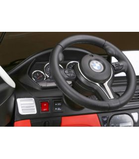 Voiture électrique 2 places 12V BMW X6 Blanche - Pack Luxe