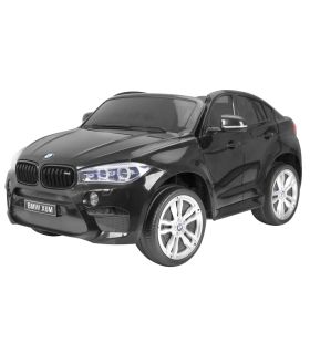 Voiture électrique 2 places 12V BMW X6 Noire - Pack Luxe