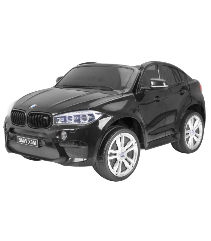 Voiture électrique 2 places 12V BMW X6 Noire - Pack Luxe